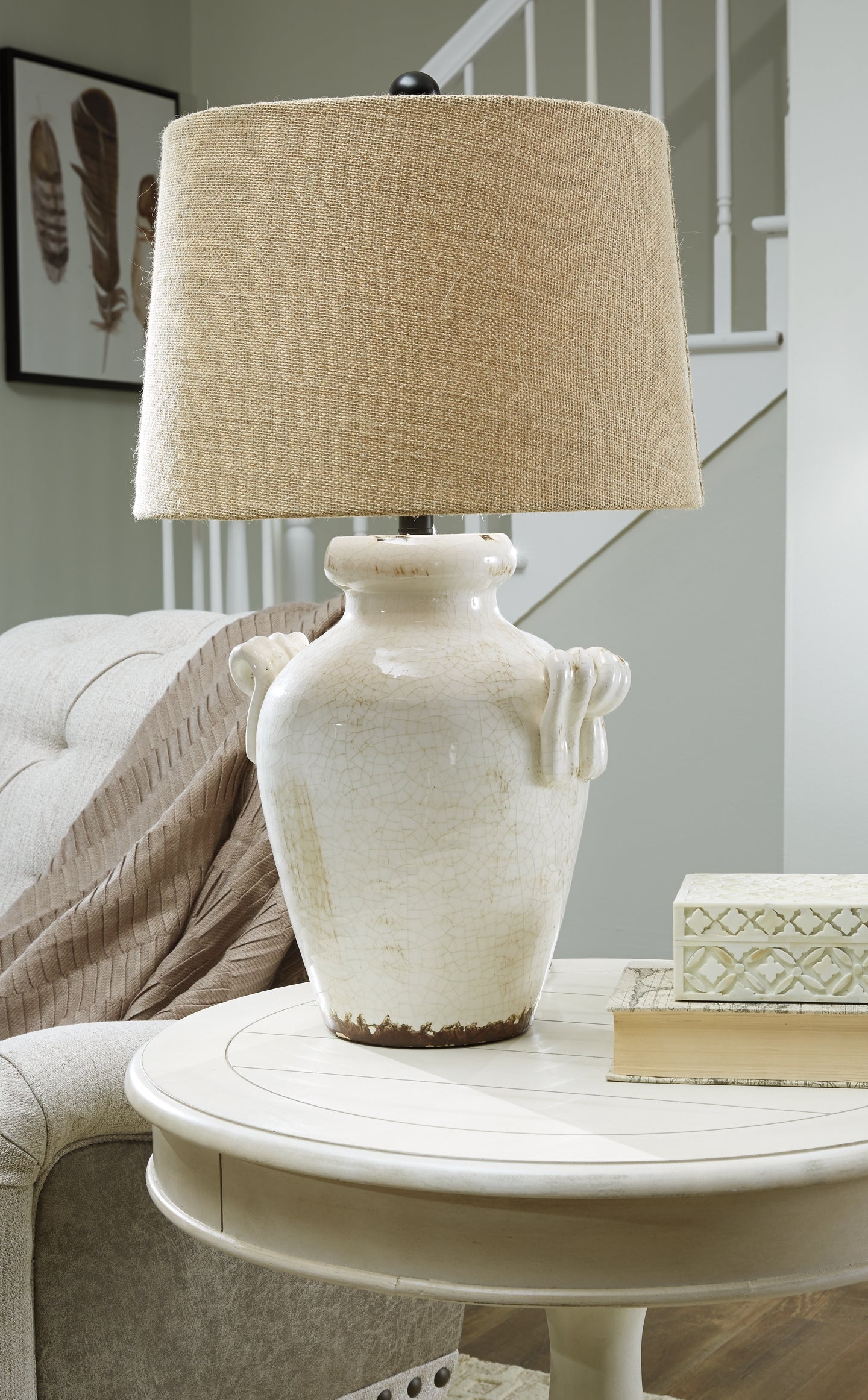 Emelda Ceramic Table Lamp (1/CN) Signature Design by Ashley®