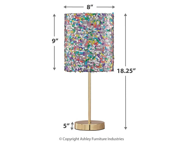 Maddy Metal Table Lamp (1/CN) Signature Design by Ashley®