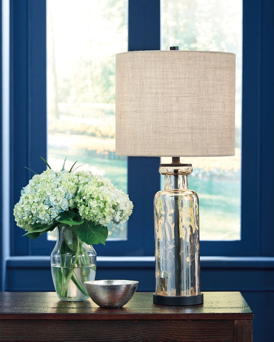 Laurentia Glass Table Lamp (1/CN) Signature Design by Ashley®