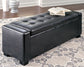 Benches Upholstered Storage Bench Signature Design by Ashley®