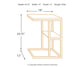Forestmin Accent Table Signature Design by Ashley®