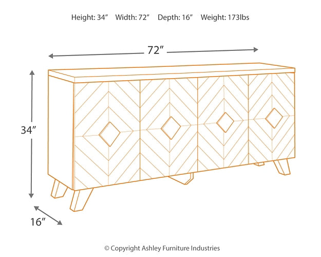 Robin Ridge Accent Cabinet Signature Design by Ashley®