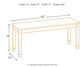 Owingsville Large Dining Room Bench Signature Design by Ashley®