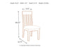 Ralene Dining UPH Side Chair (2/CN) Signature Design by Ashley®