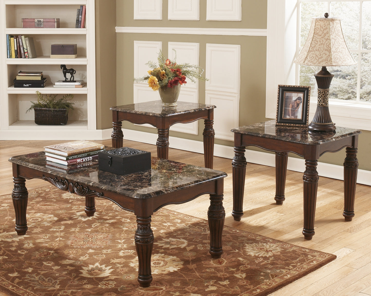 North Shore Occasional Table Set (3/CN) Signature Design by Ashley®
