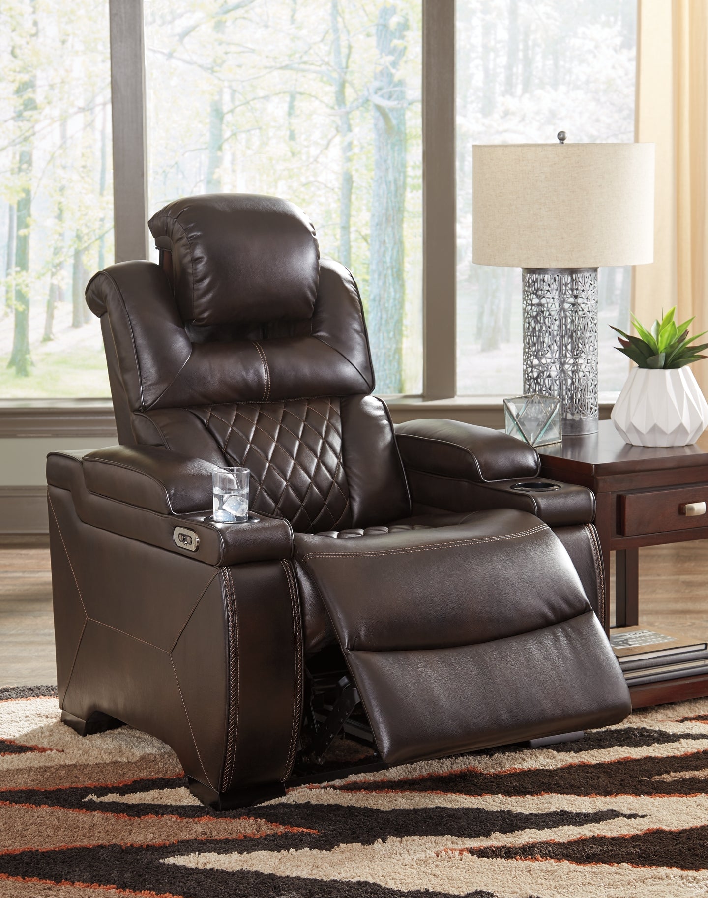 Warnerton PWR Recliner/ADJ Headrest Signature Design by Ashley®