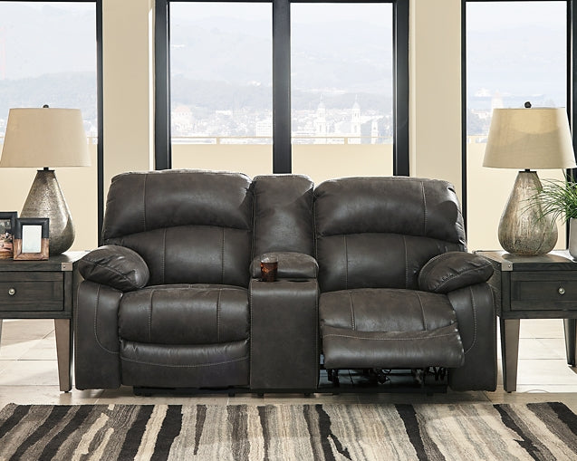 Dunwell PWR REC Loveseat/CON/ADJ HDRST Signature Design by Ashley®