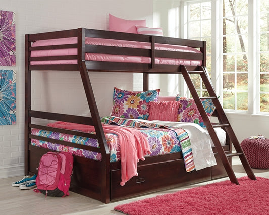 Halanton Twin over Twin Bunk Bed with 1 Large Storage Drawer Signature Design by Ashley®