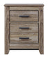 Zelen Two Drawer Night Stand Signature Design by Ashley®