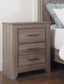 Zelen Two Drawer Night Stand Signature Design by Ashley®