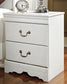 Anarasia Two Drawer Night Stand Signature Design by Ashley®