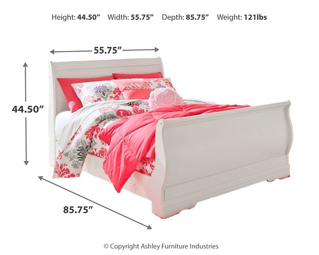 Anarasia Queen Sleigh Bed Signature Design by Ashley®