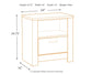 Bellaby One Drawer Night Stand Signature Design by Ashley®