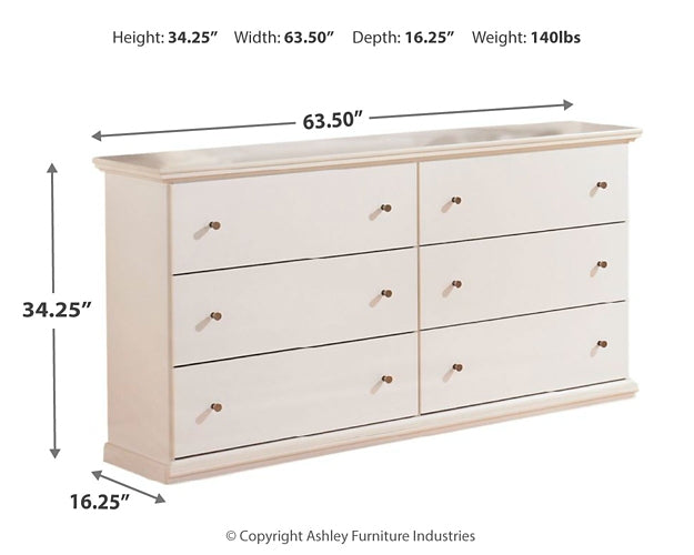 Bostwick Shoals Six Drawer Dresser Signature Design by Ashley®