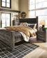 Wynnlow Queen Upholstered Poster Bed Signature Design by Ashley®