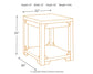 Fregine Rectangular End Table Signature Design by Ashley®