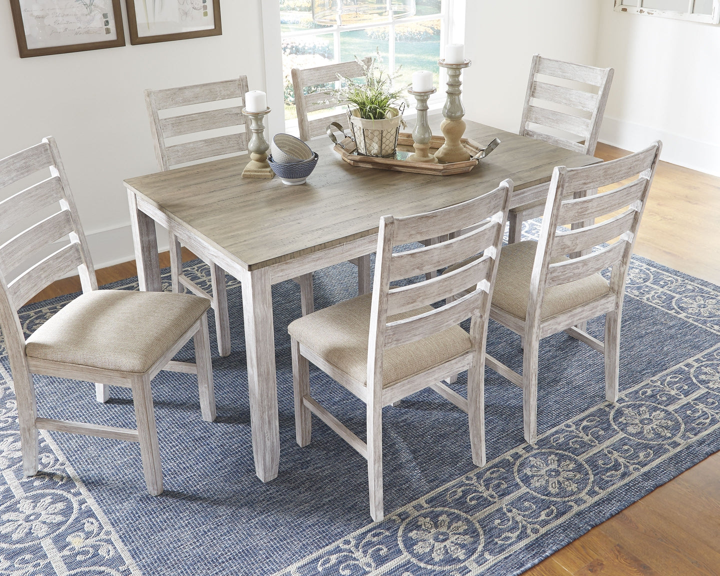 Skempton Dining Room Table Set (7/CN) Signature Design by Ashley®