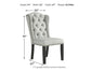 Jeanette Dining UPH Side Chair (2/CN) Signature Design by Ashley®