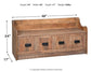 Garrettville Storage Bench Signature Design by Ashley®