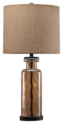 Laurentia Glass Table Lamp (1/CN) Signature Design by Ashley®
