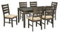 Rokane Dining Room Table Set (7/CN) Signature Design by Ashley®