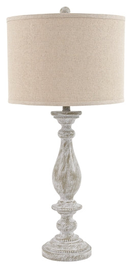 Bernadate Poly Table Lamp (2/CN) Signature Design by Ashley®