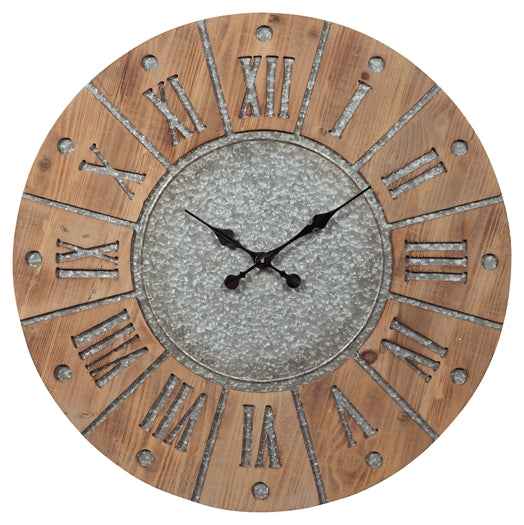Payson Wall Clock Signature Design by Ashley®