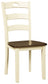 Woodanville Dining Room Side Chair (2/CN) Signature Design by Ashley®