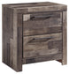 Derekson Two Drawer Night Stand Benchcraft®