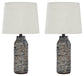 Mahima Paper Table Lamp (2/CN) Signature Design by Ashley®