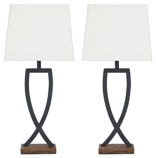 Makara Metal Table Lamp (2/CN) Signature Design by Ashley®