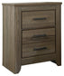 Zelen Two Drawer Night Stand Signature Design by Ashley®