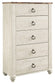 Willowton Five Drawer Chest Signature Design by Ashley®