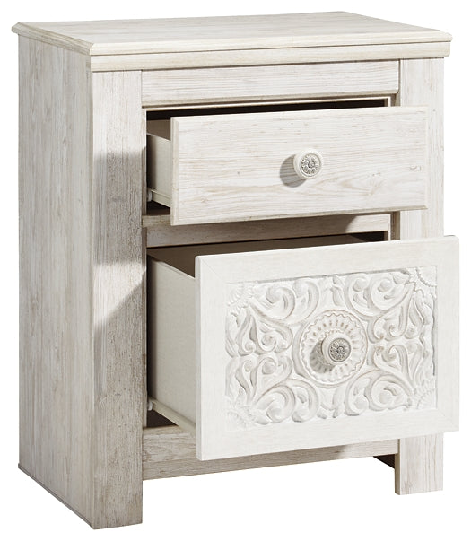 Paxberry Two Drawer Night Stand Signature Design by Ashley®
