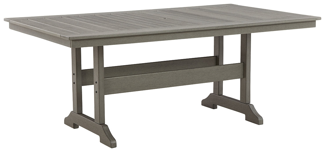 Visola RECT Dining Table w/UMB OPT Signature Design by Ashley®