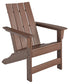 Emmeline Adirondack Chair Signature Design by Ashley®