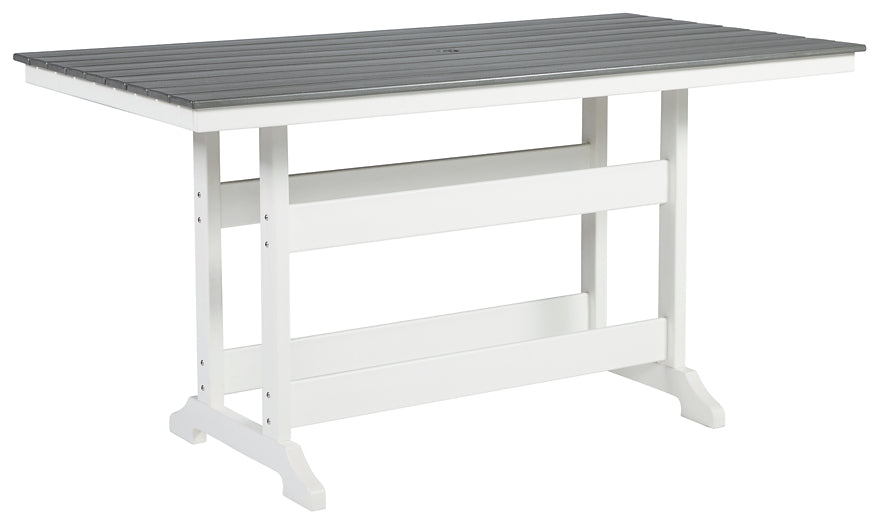 Transville RECT COUNTER TABLE W/UMB OPT Signature Design by Ashley®