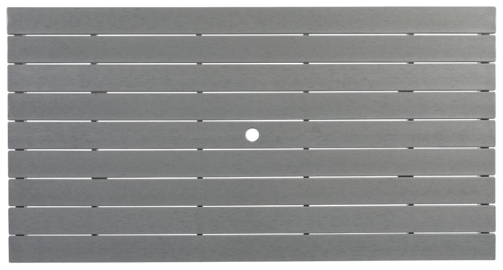 Transville RECT COUNTER TABLE W/UMB OPT Signature Design by Ashley®