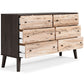 Piperton Six Drawer Dresser Signature Design by Ashley®