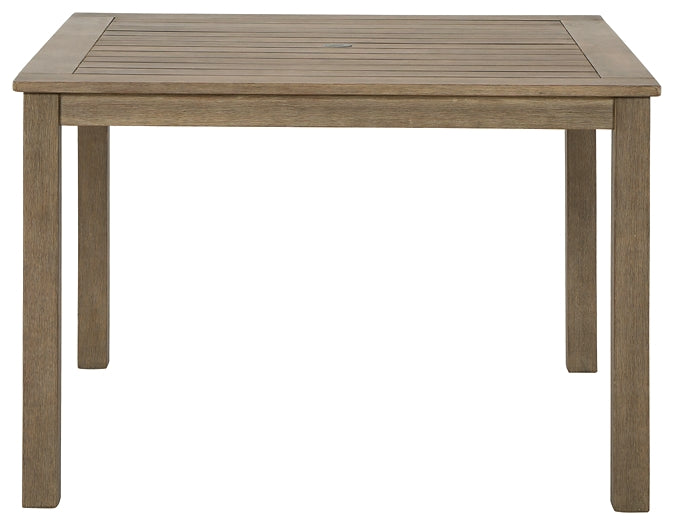 Aria Plains Square Dining Table w/UMB OPT Signature Design by Ashley®