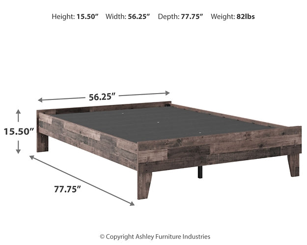 Neilsville Queen Platform Bed Signature Design by Ashley®