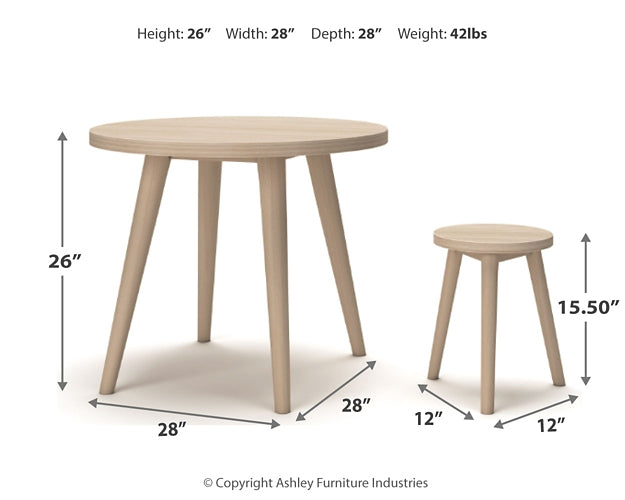 Blariden Table Set (5/CN) Signature Design by Ashley®