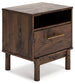 Calverson One Drawer Night Stand Signature Design by Ashley®