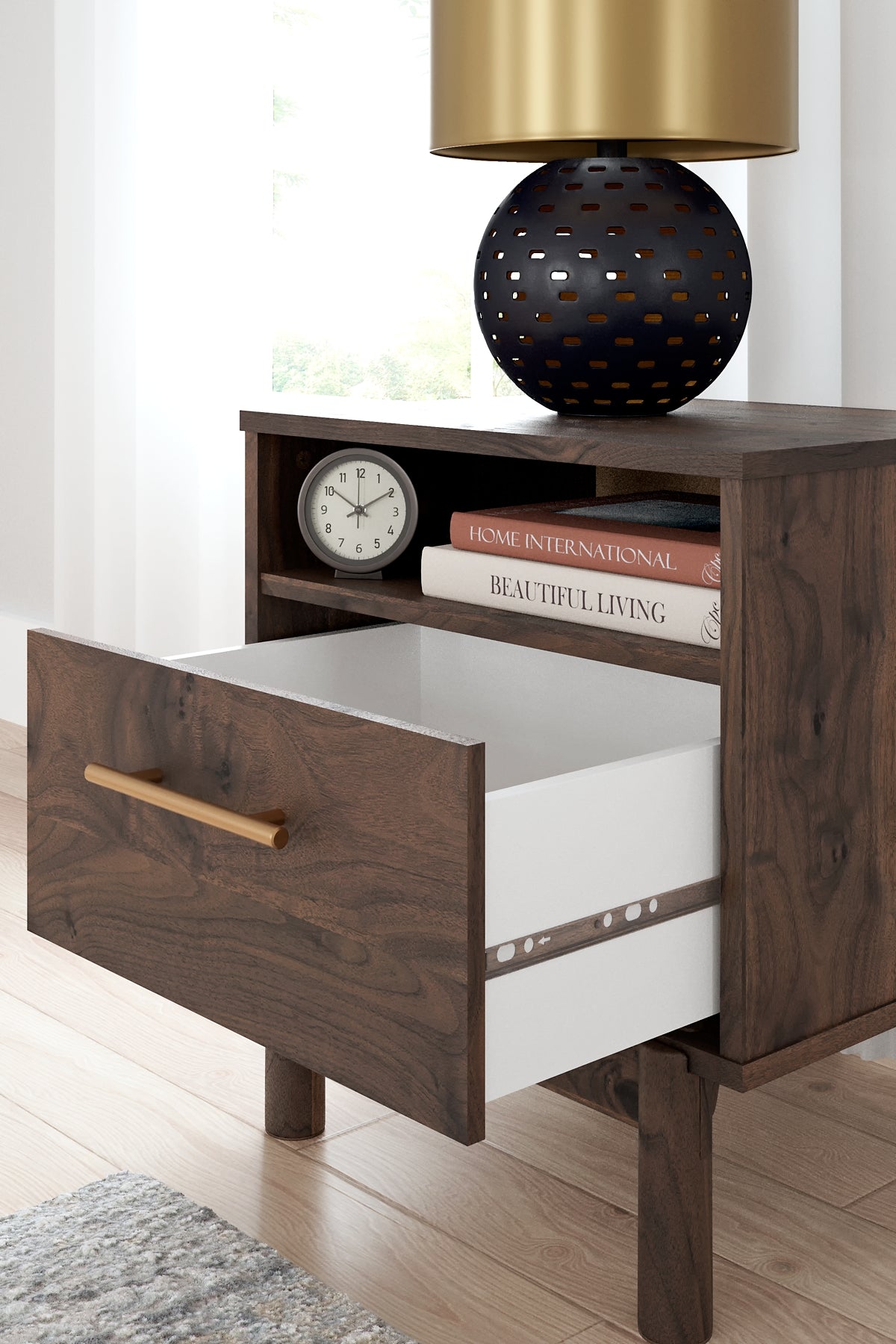 Calverson One Drawer Night Stand Signature Design by Ashley®