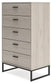 Socalle Five Drawer Chest Signature Design by Ashley®