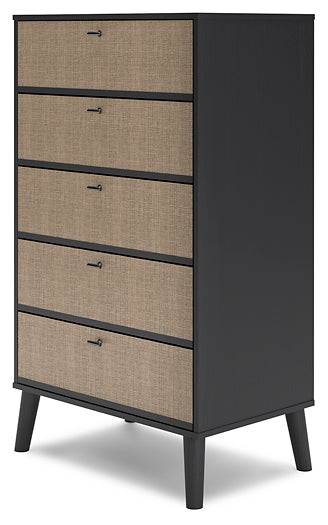Charlang Five Drawer Chest Signature Design by Ashley®