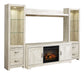 Bellaby 4-Piece Entertainment Center with Electric Fireplace Signature Design by Ashley®