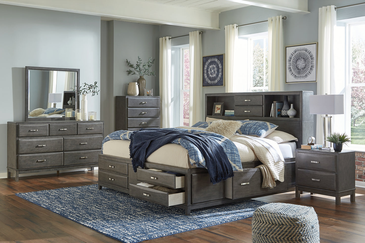 Caitbrook Queen Storage Bed with 8 Drawers Signature Design by Ashley®