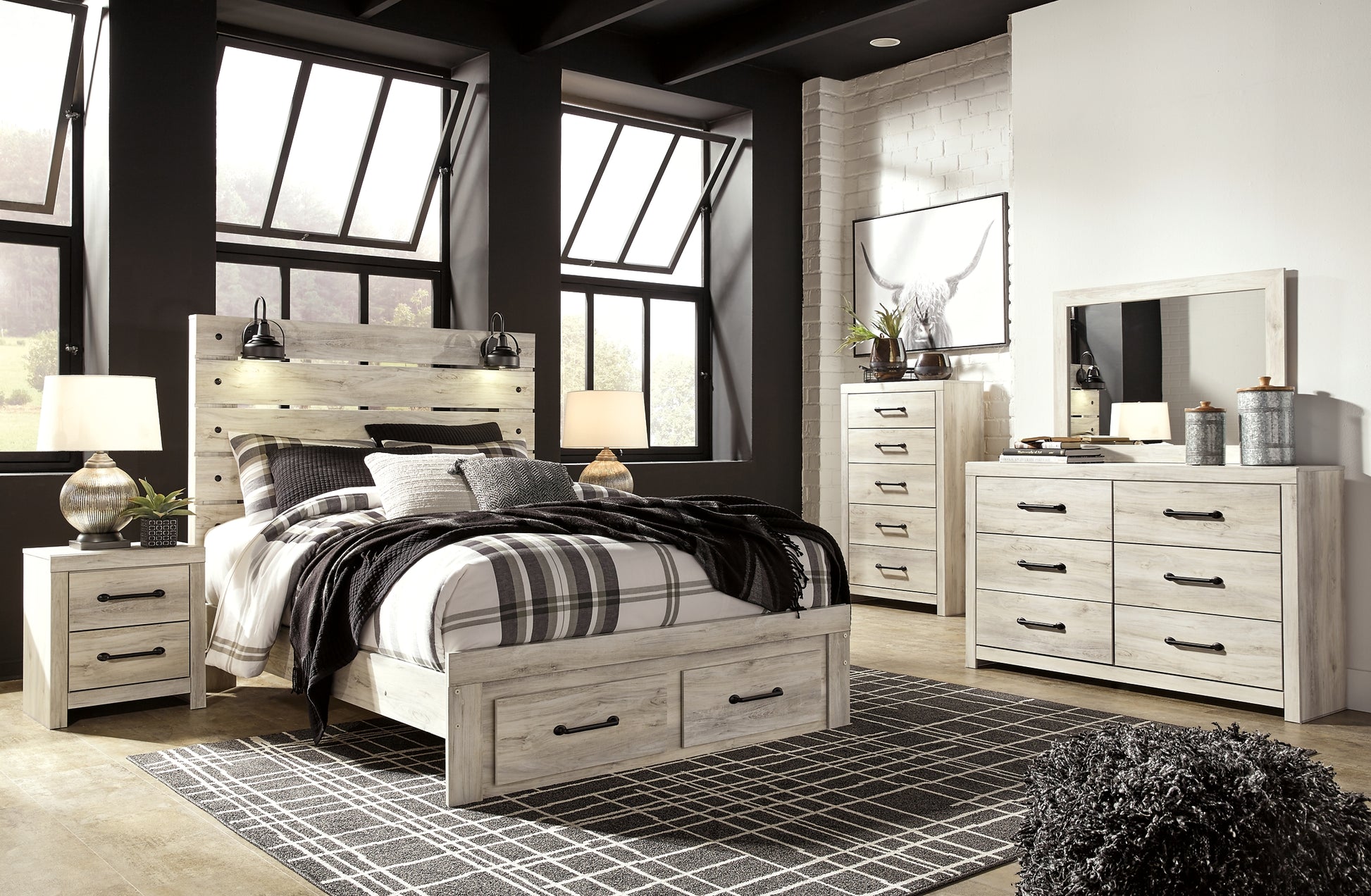 Cambeck Queen Panel Bed with 2 Storage Drawers Signature Design by Ashley®