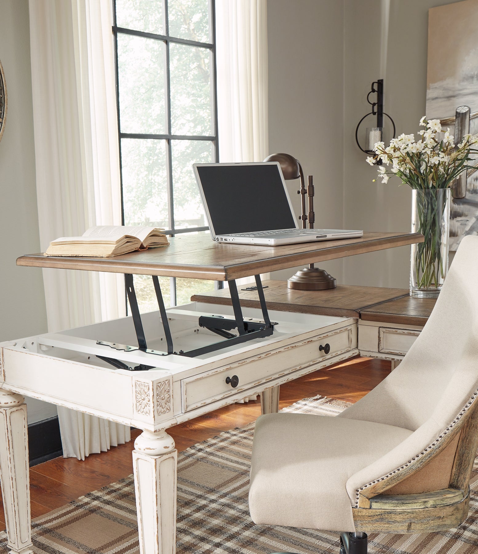 Realyn Home Office Lift Top Desk Signature Design by Ashley®